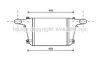 AVA QUALITY COOLING DN4364 Intercooler, charger